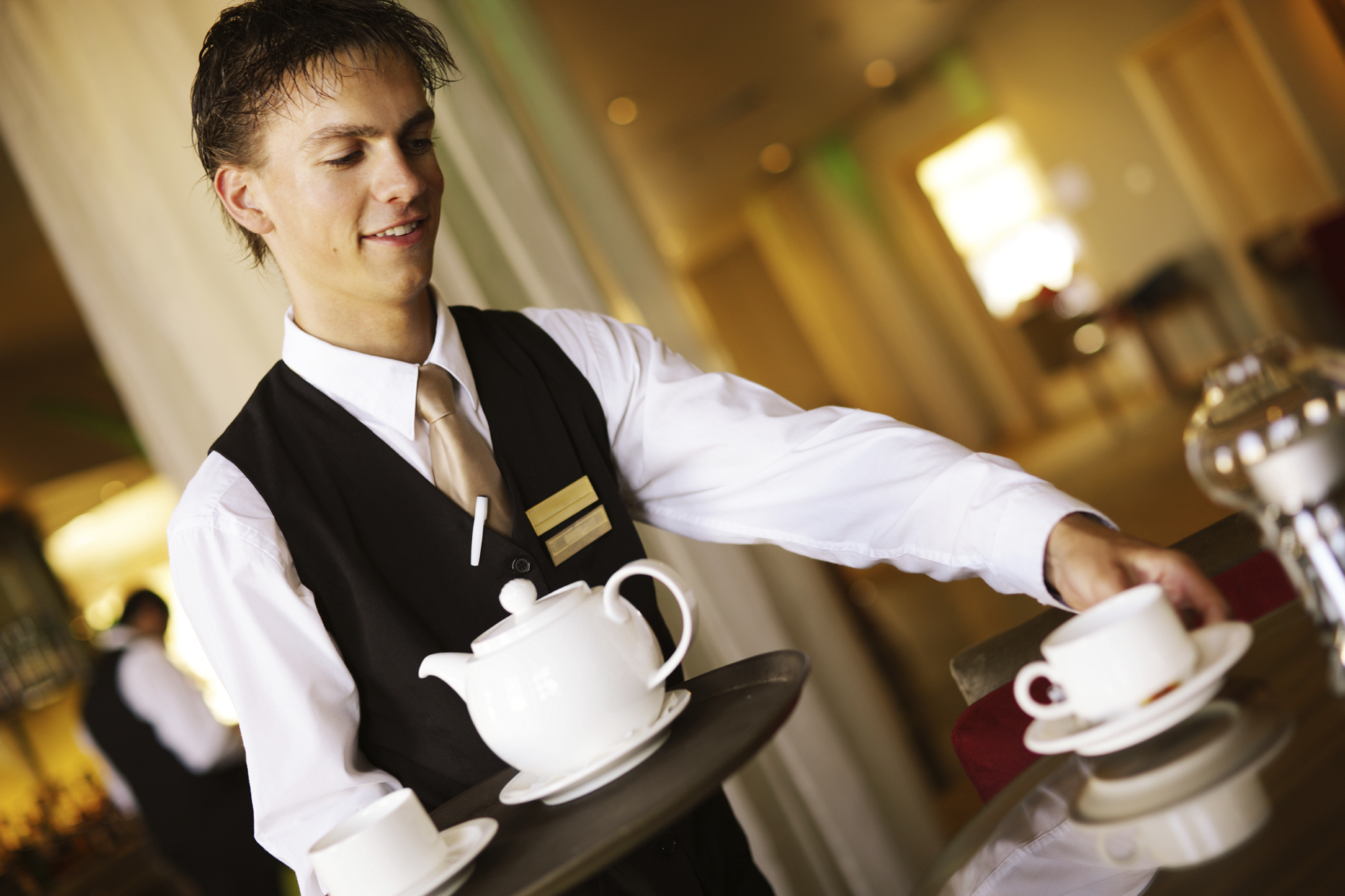 Hotel waiter