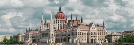 The Hungarian Parliament building is located in Budapest, is an important landmark in Hungary as well as a popular tourist attraction
