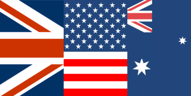 Study in the USA, UK or Australia