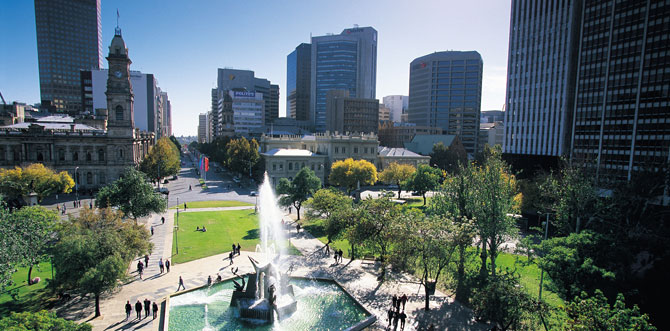 Adelaide city, Victoria Square