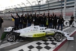 PoliMOVE wins the first head-to-head autonomous high-speed racecar competition and makes history at Las Vegas Motor Speedway