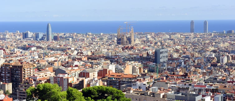 Barcelona city scape