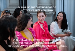 Discover the Future of Fashion at MFI’s Fashion Law Seminar Series